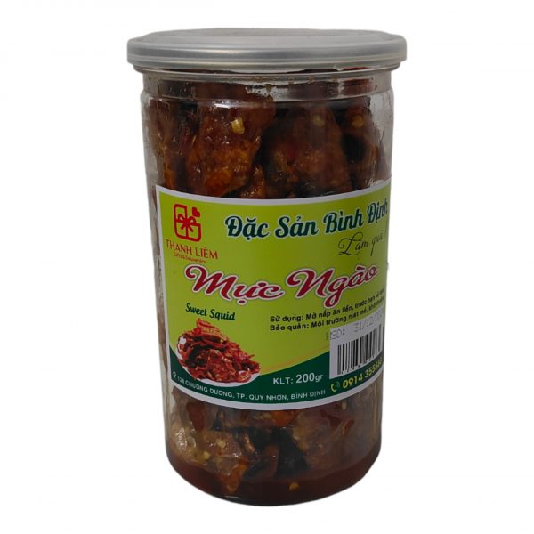 Mực ngào (mực rim me) đặc sản Bình ĐỊnh