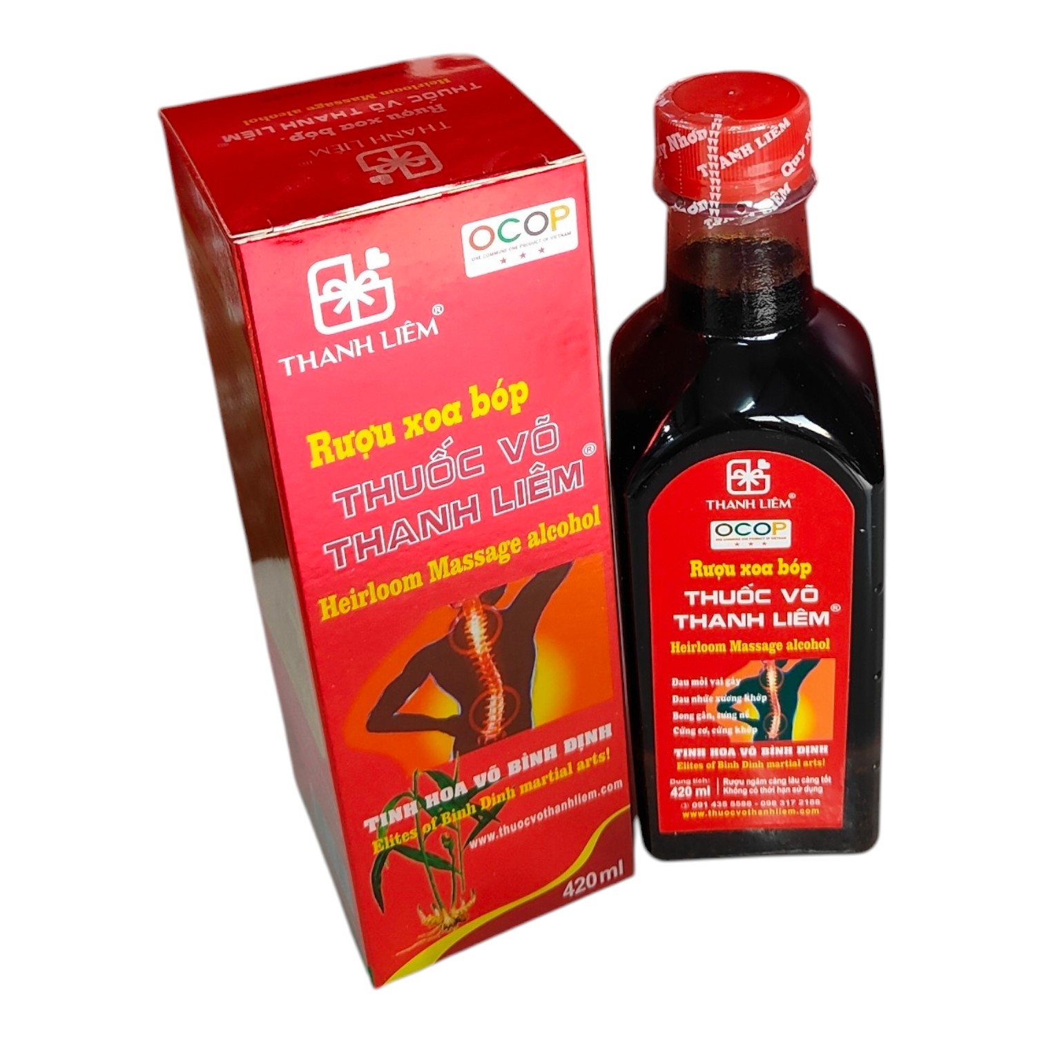 Thuốc Võ Thanh Liêm ngâm trên 9 tháng (420ml)